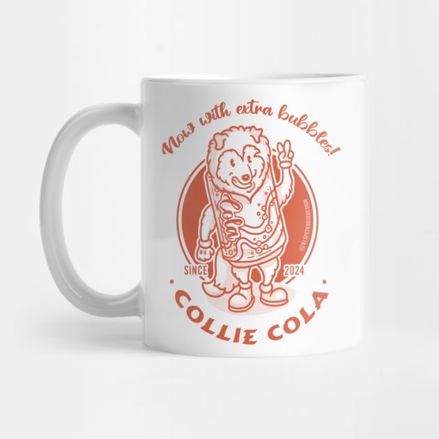 Collie Cola - Now with extra bubbles! by Elspeth Rose Design